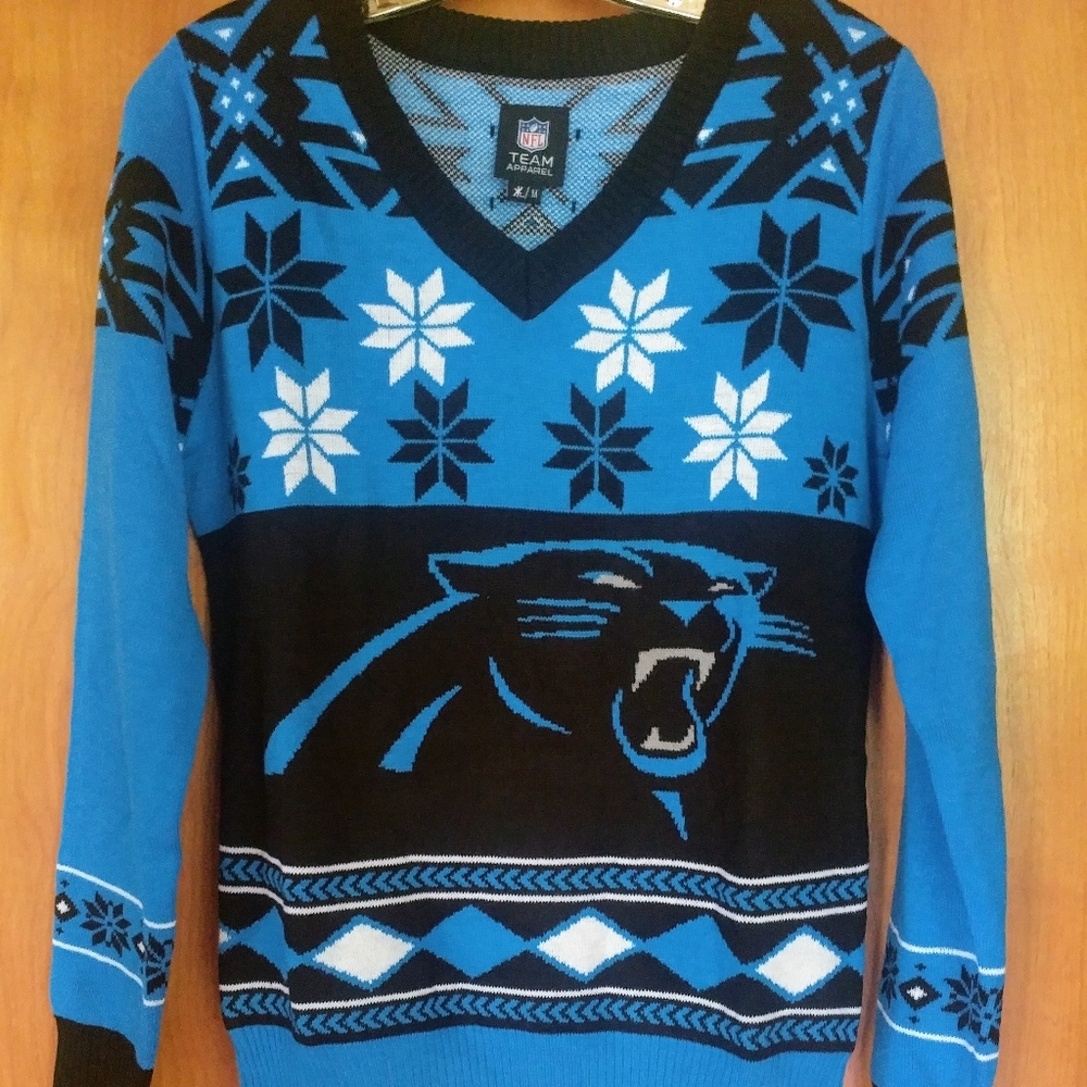 Carolina Panthers Ugly Christmas Sweater